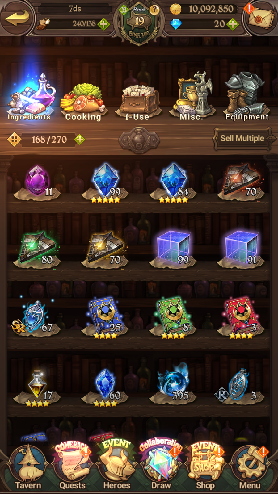 [GLOBAL] 6/6 Ultimate Escanor++ 7DS Seven Deadly Sins: Grand Cross Resource Starter Account-Mobile Games Starter