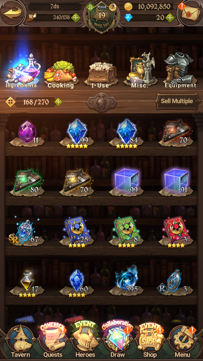 [GLOBAL] 6/6 Ultimate Escanor++ 7DS Seven Deadly Sins: Grand Cross Resource Starter Account-Mobile Games Starter