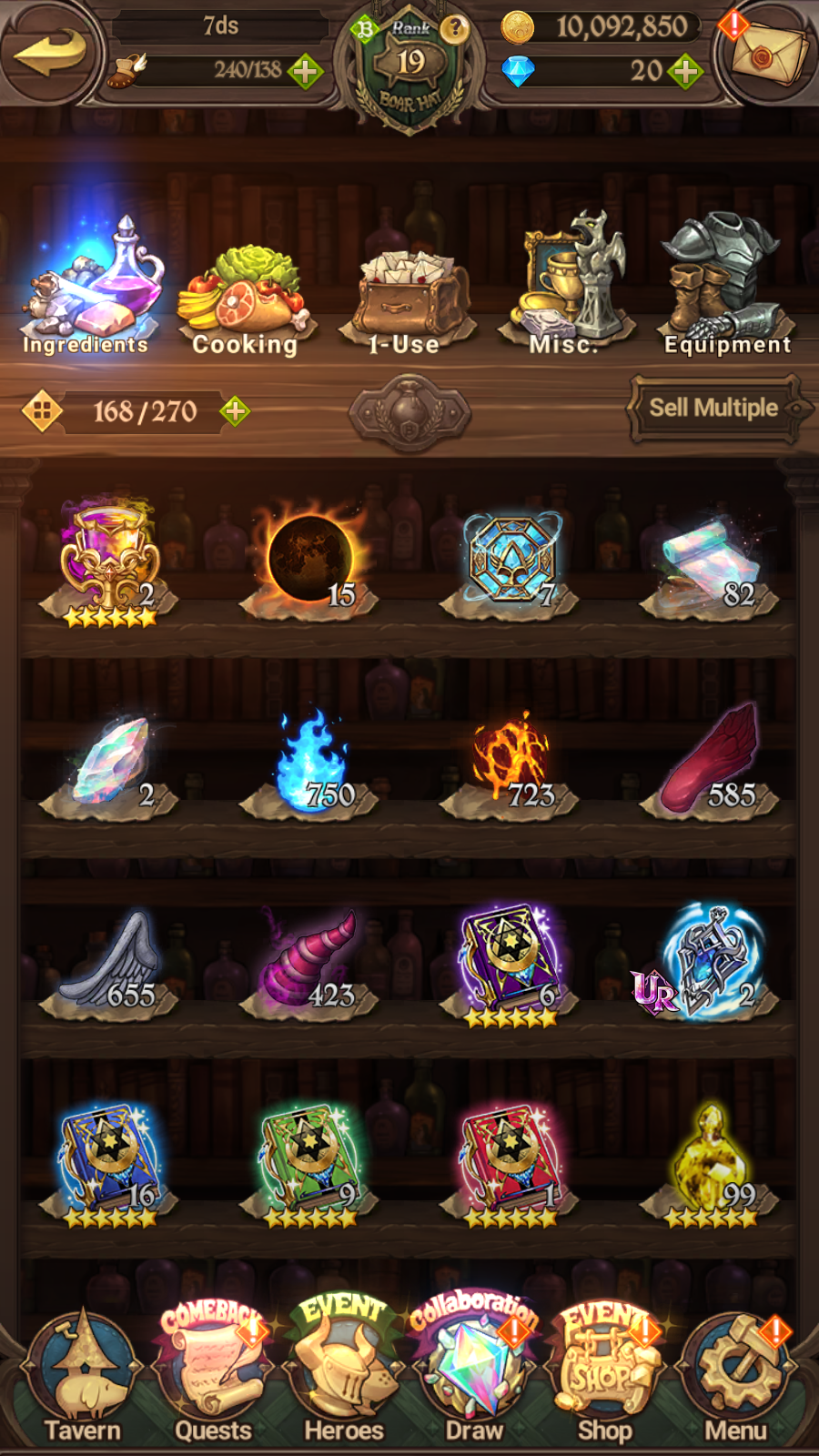 [GLOBAL] 6/6 Ultimate Escanor++ 7DS Seven Deadly Sins: Grand Cross Resource Starter Account-Mobile Games Starter