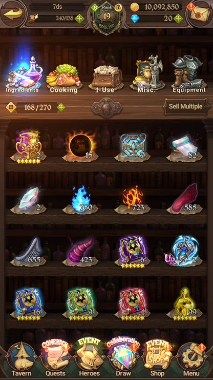 [GLOBAL] 6/6 Ultimate Escanor++ 7DS Seven Deadly Sins: Grand Cross Resource Starter Account-Mobile Games Starter