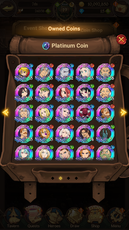 [GLOBAL] 6/6 Ultimate Escanor++ 7DS Seven Deadly Sins: Grand Cross Resource Starter Account-Mobile Games Starter