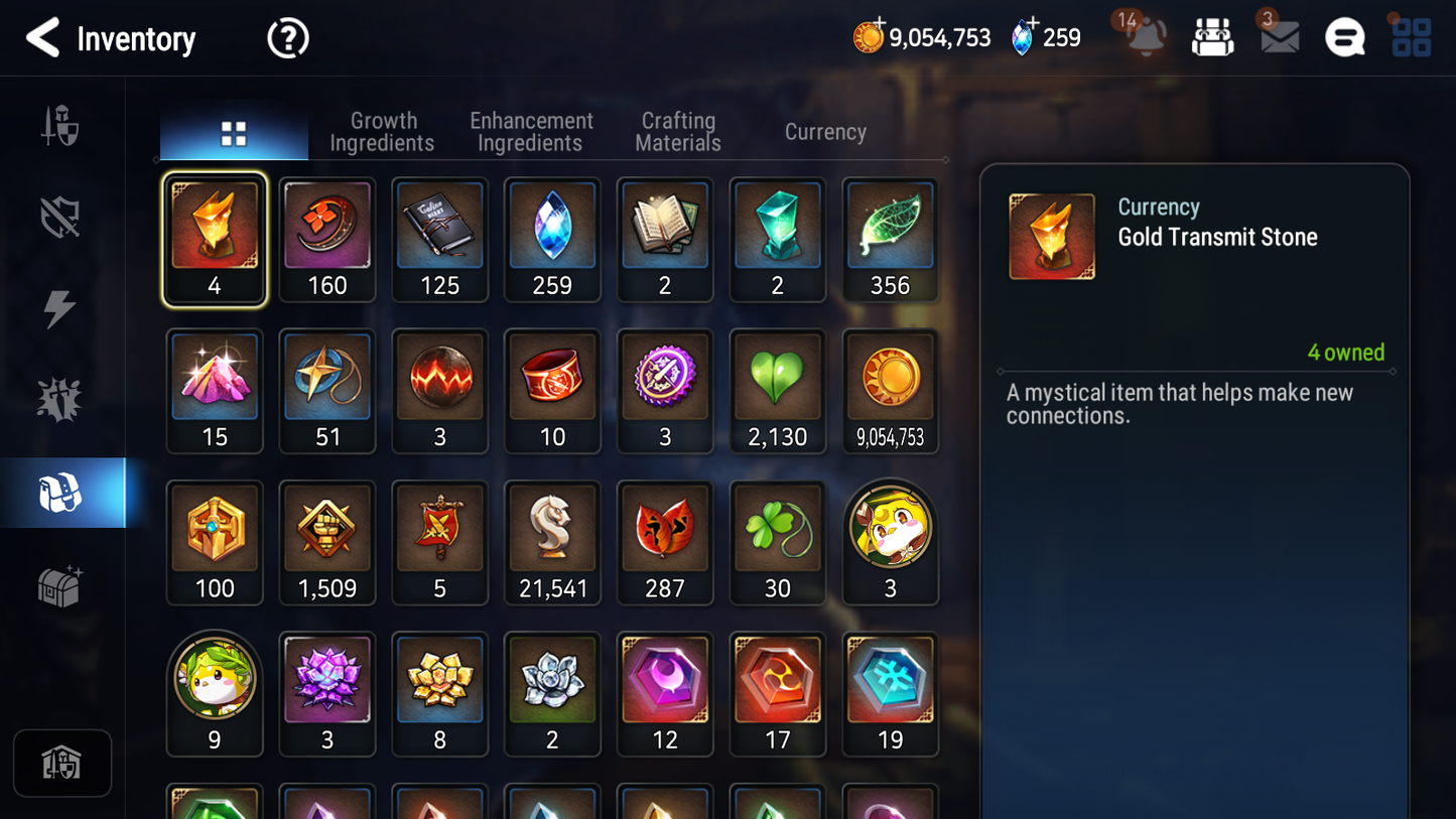 [GLOBAL] Epic 7 Seven 10ML + 25 4★ ML Witch of the Mere Tenebria Belian Zio +20 speed++ 10-10 Account-Mobile Games Starter