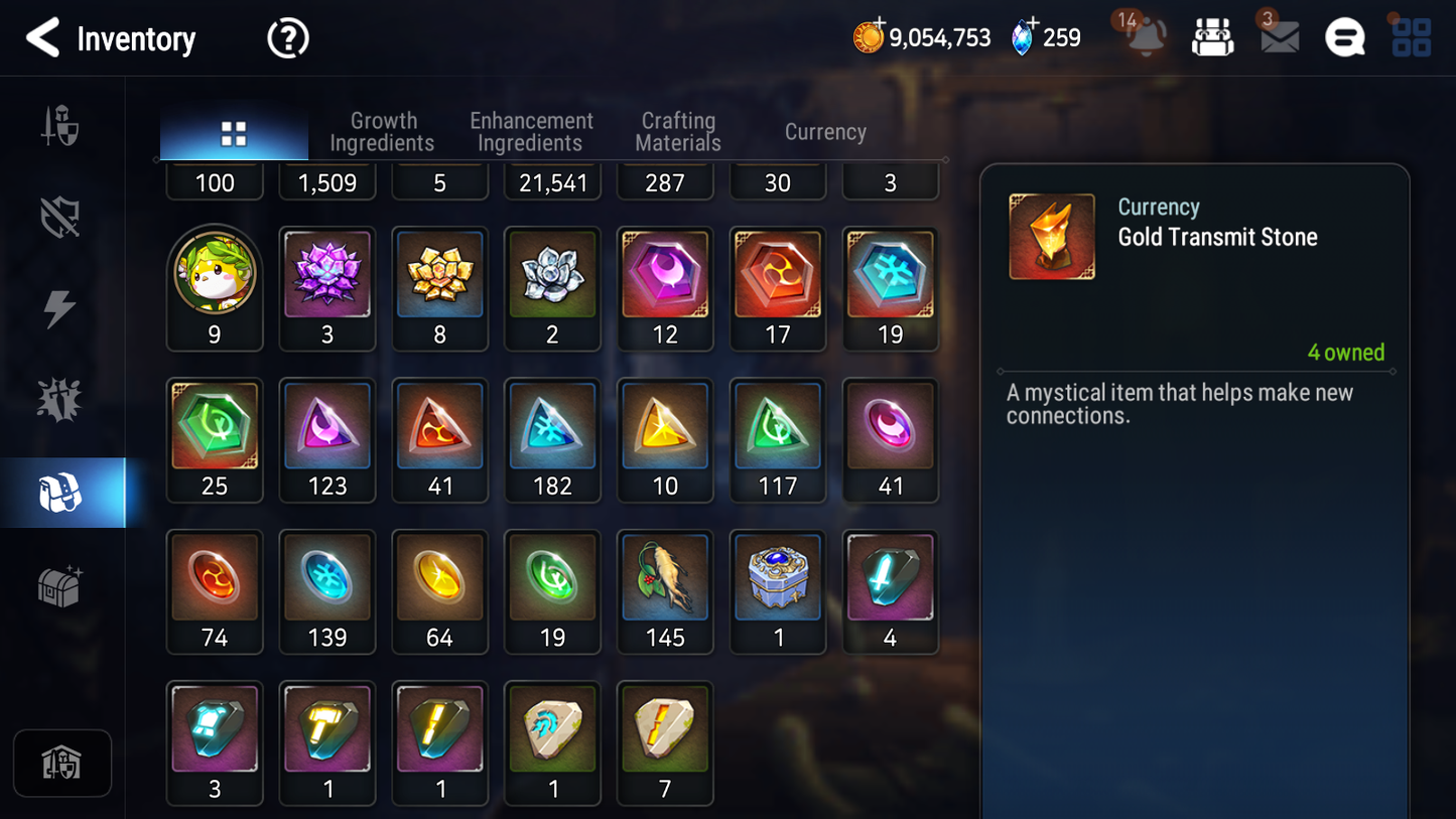 [GLOBAL] Epic 7 Seven 10ML + 25 4★ ML Witch of the Mere Tenebria Belian Zio +20 speed++ 10-10 Account-Mobile Games Starter