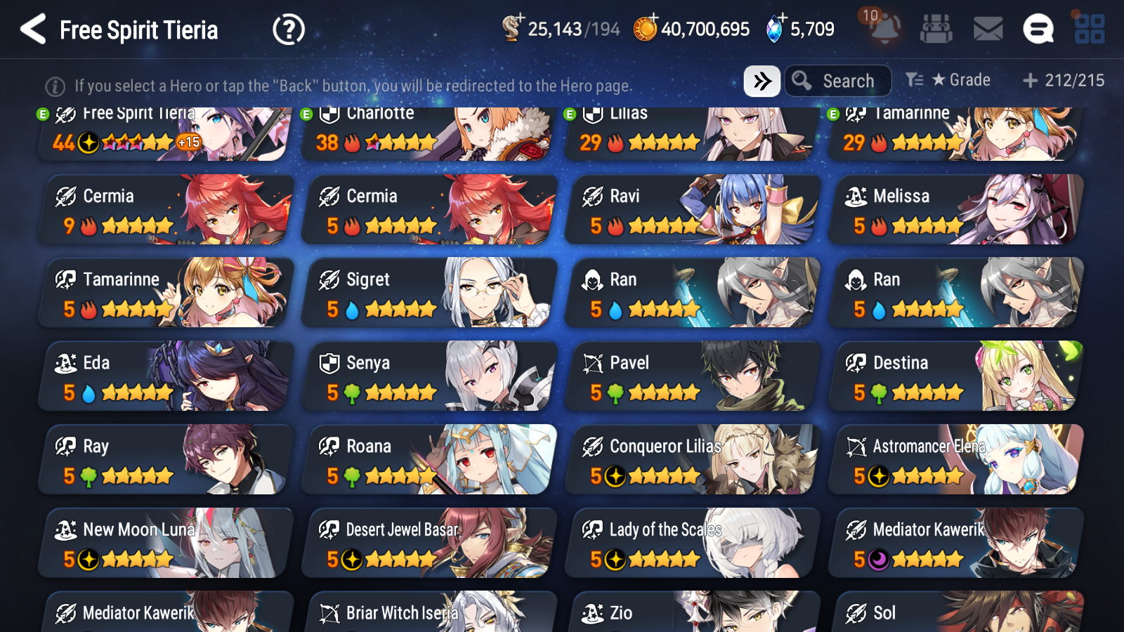 [GLOBAL] Epic 7 Seven 10ML + 26 4★ ML Lady of the Scales New Moon Luna Zio Iseria Kawerik Elena Basar +20 Speed 10-10 Account-Mobile Games Starter