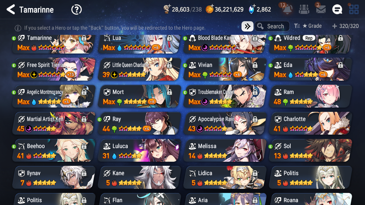 [GLOBAL] Epic 7 Seven 10ML + 27 4★ ML Witch of the Mere Tenebria Hellion Lua Conqueror Lilias Straze Belian Apocalypse Ravi +20 speed++ 10-10 Account-Mobile Games Starter