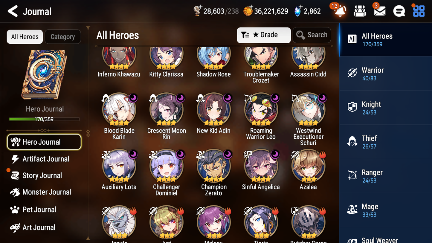 [GLOBAL] Epic 7 Seven 10ML + 27 4★ ML Witch of the Mere Tenebria Hellion Lua Conqueror Lilias Straze Belian Apocalypse Ravi +20 speed++ 10-10 Account-Mobile Games Starter