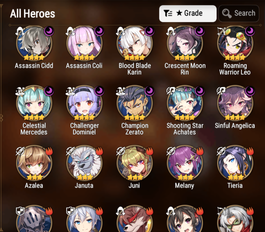 [Global] Epic 7 Seven 10ML+30 4*ML Abyssal Yufine Straze Belian Apocalypse Ravi Requiem Roana 10-10 Account-Mobile Games Starter