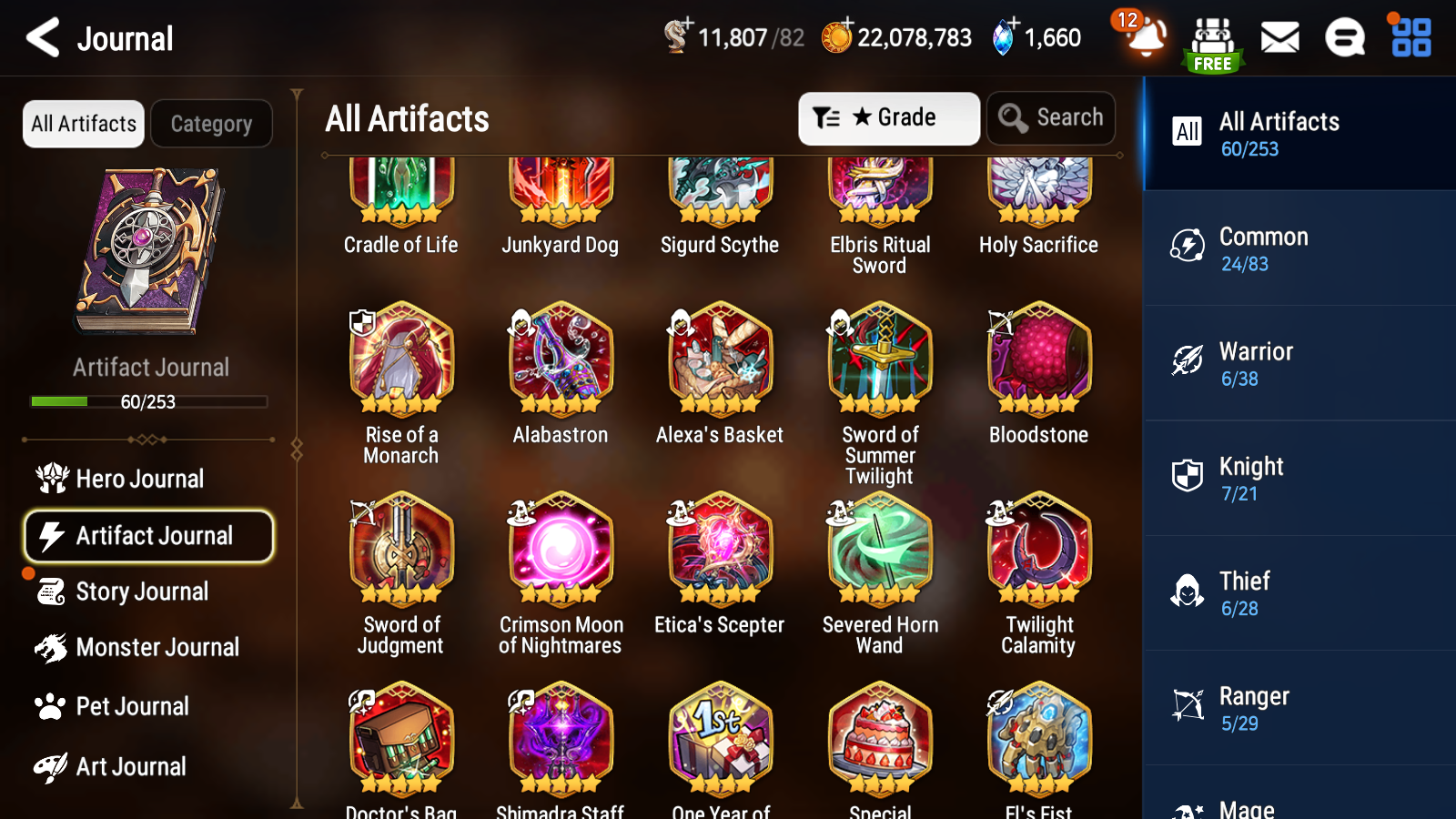 [GLOBAL] Epic 7 Seven 10ML + 26 4★ ML(lots dups) + 30 ML Coin Bystander Hwayoung Hellion Lua Navy Captain Landy Solitaria Top Model Luluca Kise Remnant Violet Cerise Diene 10-10 Account-Mobile Games Starter