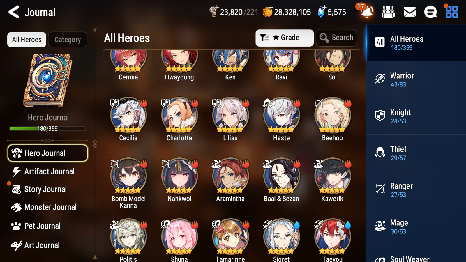 [GLOBAL] Epic 7 Seven 11ML + 32 4★ ML(lots dups) Hellion Lua Empyrean Ilynav Belian Lionheart Cermia Remnant Violet Sez Rimuru+20 Speed 10-10 Account-Mobile Games Starter
