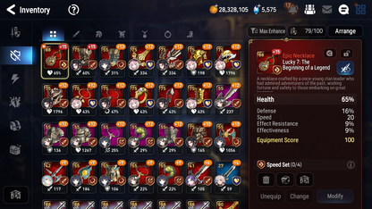 [GLOBAL] Epic 7 Seven 11ML + 32 4★ ML(lots dups) Hellion Lua Empyrean Ilynav Belian Lionheart Cermia Remnant Violet Sez Rimuru+20 Speed 10-10 Account-Mobile Games Starter