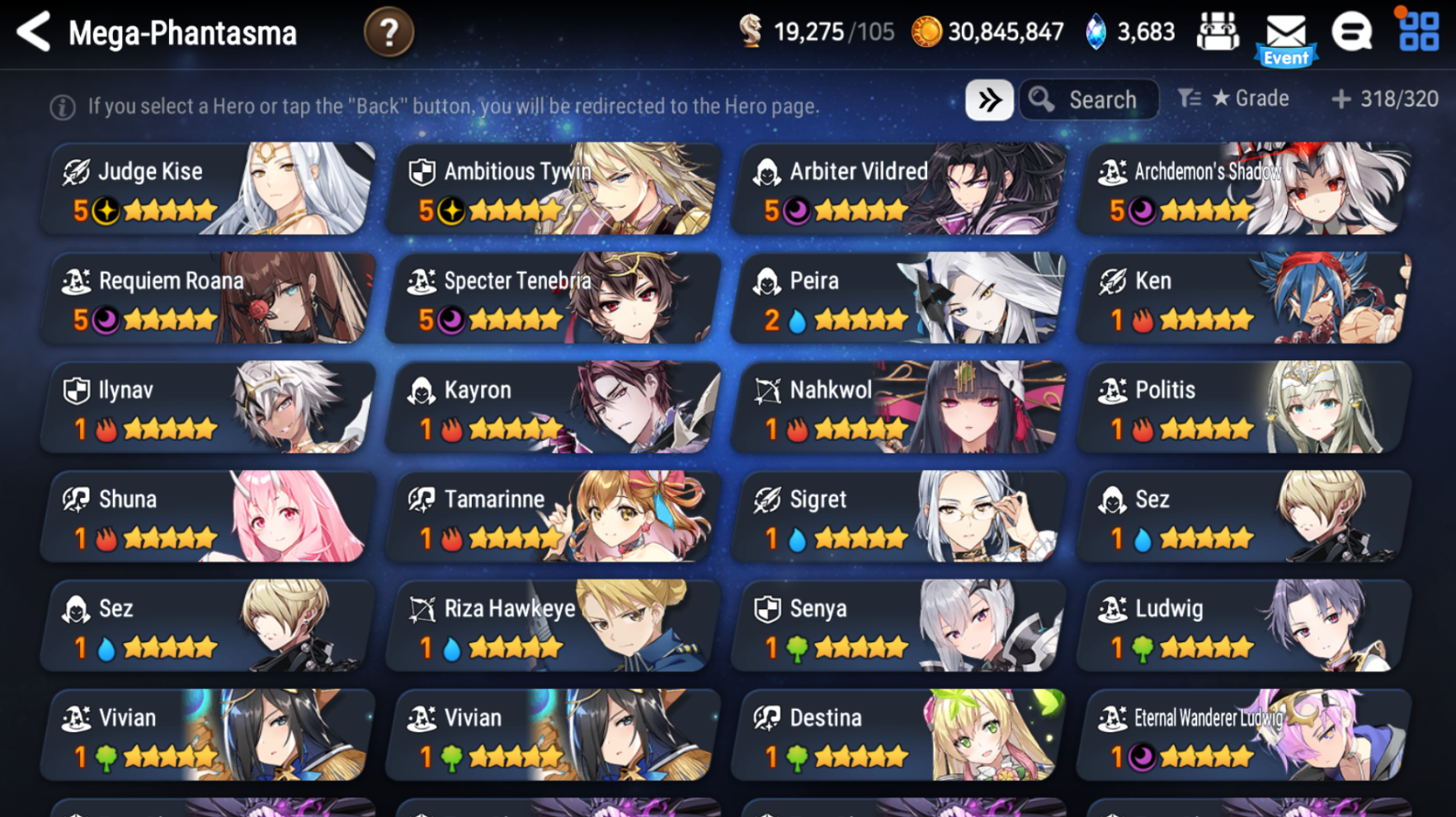 [GLOBAL] Epic 7 Seven 11ML+25 4*ML Arbiter Vildred Belian Conqueror Lilias Spirit Eye Celine Commander Pavel Archdemon's Shadow 10-10 Account-Mobile Games Starter