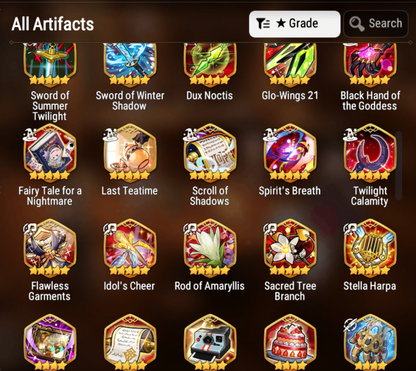 [GLOBAL] Epic 7 Seven 11ML+25 4*ML Arbiter Vildred Belian Conqueror Lilias Spirit Eye Celine Commander Pavel Archdemon's Shadow 10-10 Account-Mobile Games Starter