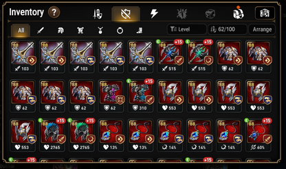 [GLOBAL] Epic 7 Seven 11ML+25 4*ML Arbiter Vildred Belian Conqueror Lilias Spirit Eye Celine Commander Pavel Archdemon's Shadow 10-10 Account-Mobile Games Starter