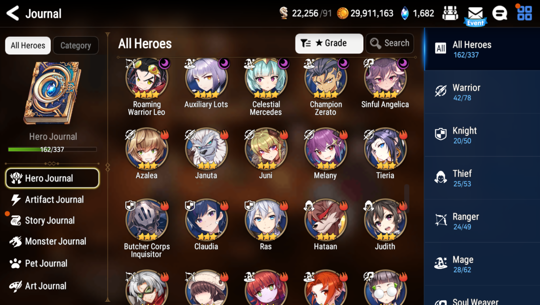 [Global] Epic 7 Seven 11ML+25 4*ML+4 limited Lone Crescent Bellona Designer Lilibet Mediator Kawerik Judge Kise DJ Basar Seaside Cerise Landy Jack+ Name 10-10 Account-Mobile Games Starter