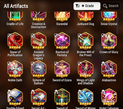 [Global] Epic 7 Seven 11ML+28 4*ML Navy Landy Sea Phantom Politis Straze Zio Maid Chloe Ambitious Tywin Specter Tenebria 10-10 Account-Mobile Games Starter