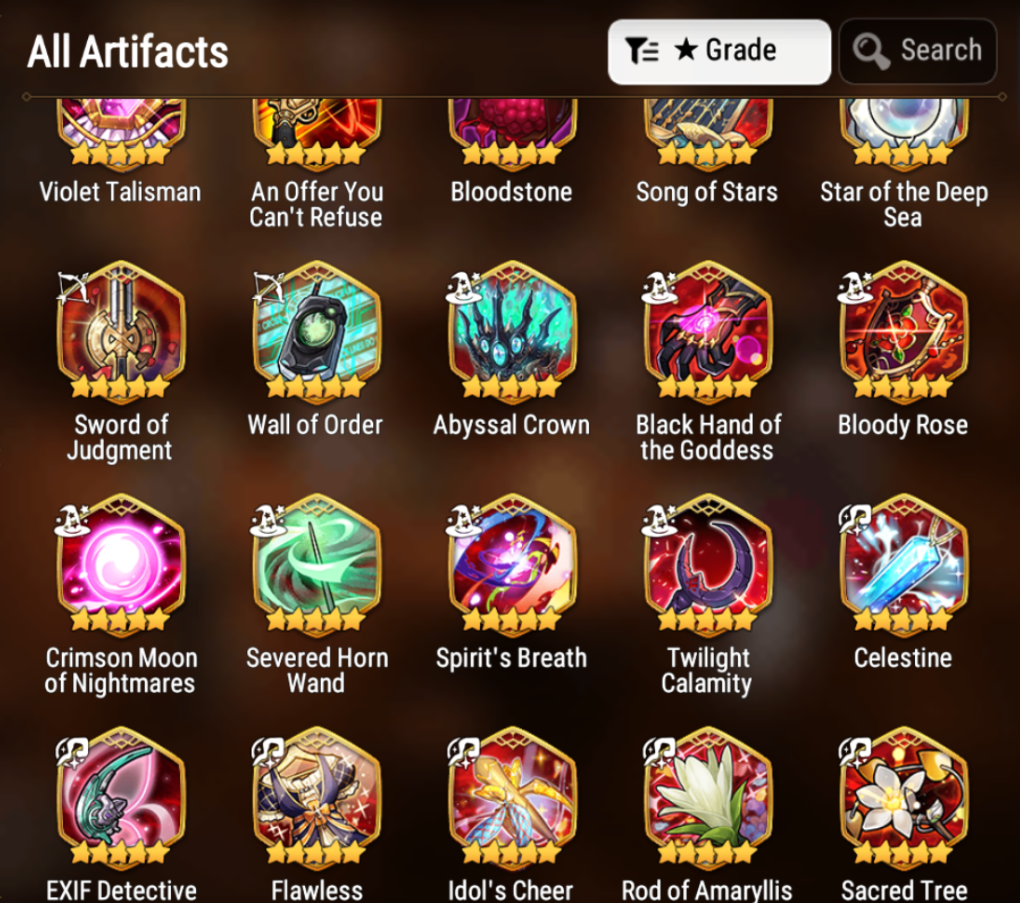 [GLOBAL] Epic 7 Seven 9ML+29 4*ML Harsetti Lionheart Cermia LQC Spirit Eye Celine Faithless Lidica Specter Tenebria Sage Baal 10-10 Account-Mobile Games Starter