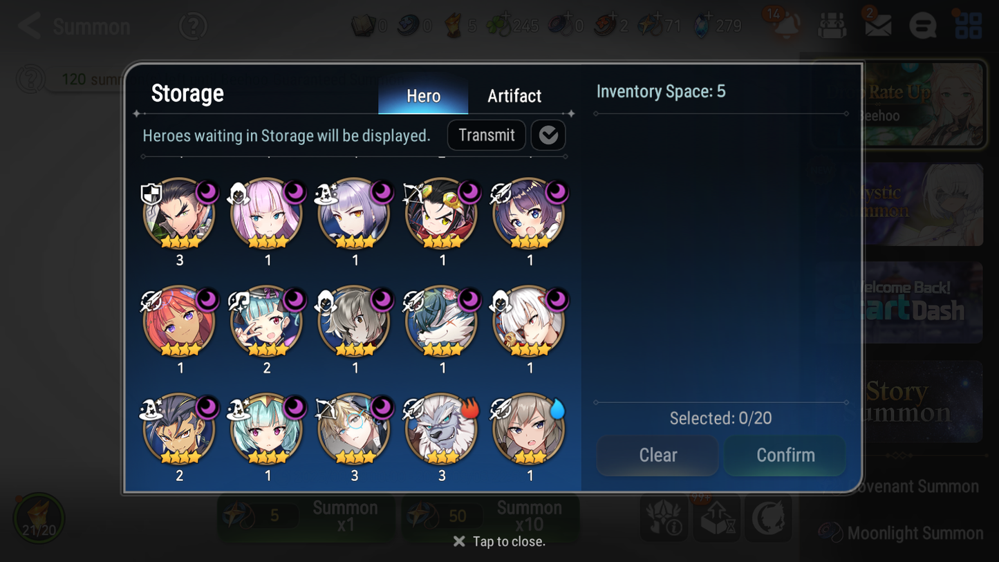 [GLOBAL] Epic 7 Seven 12ML + 30 4★ ML Straze Lone Crescent Bellona Requiem Roana Celine Elena Kawerik Vildred Tenebria Violet+20 speed++ 10-10 Account-Mobile Games Starter