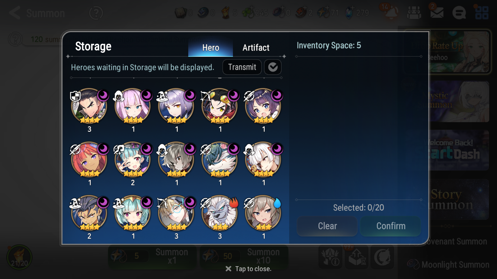 [GLOBAL] Epic 7 Seven 12ML + 30 4★ ML Straze Lone Crescent Bellona Requiem Roana Celine Elena Kawerik Vildred Tenebria Violet+20 speed++ 10-10 Account-Mobile Games Starter