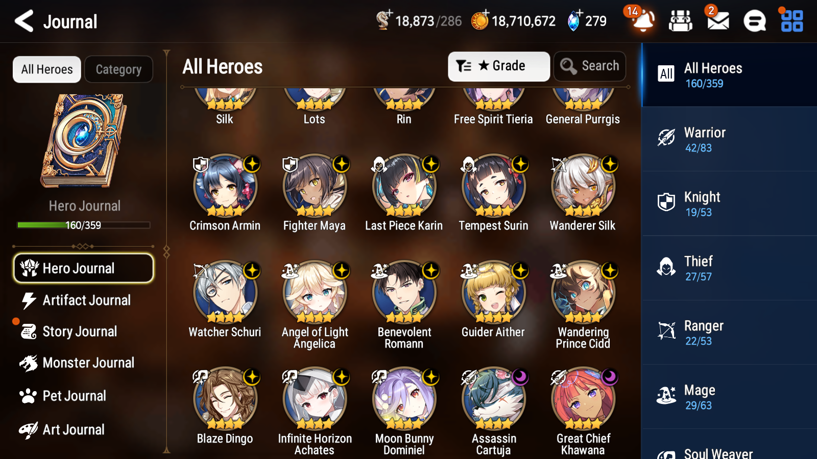 [GLOBAL] Epic 7 Seven 12ML + 30 4★ ML Straze Lone Crescent Bellona Requiem Roana Celine Elena Kawerik Vildred Tenebria Violet+20 speed++ 10-10 Account-Mobile Games Starter