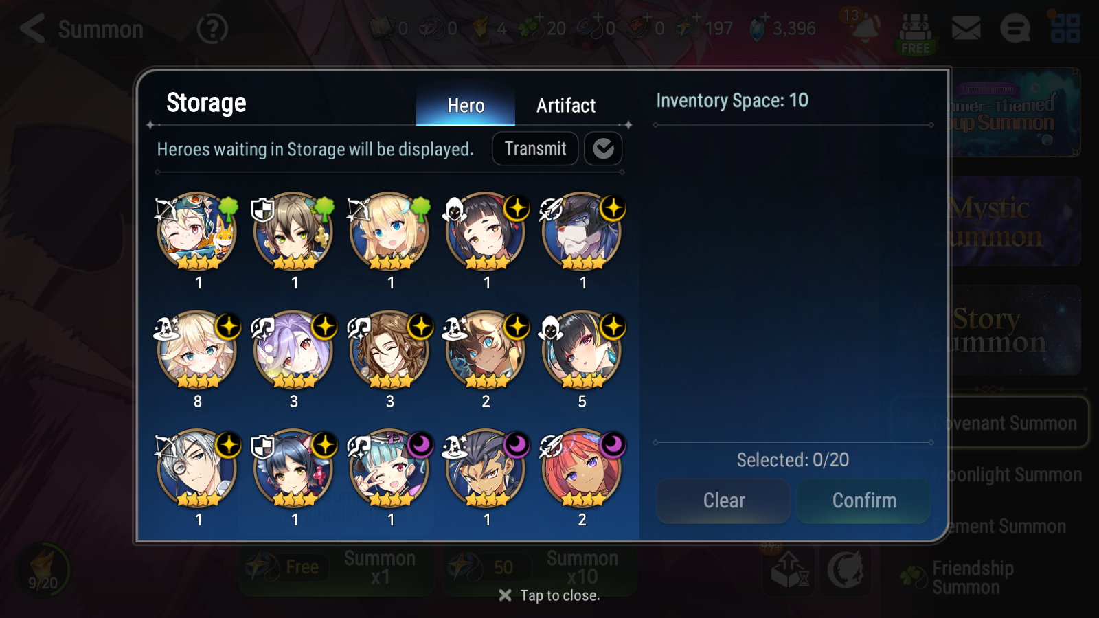 [GLOBAL] Epic 7 Seven 11ML + 31 4★ ML(lots dups) + 20 ML Coin Navy Captain Landy Conqueror Lilias Belian Ray etc +Name 10-10 Account-Mobile Games Starter