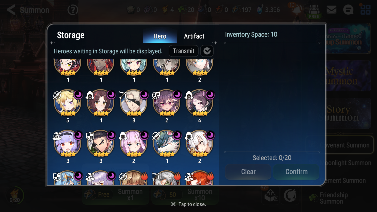 [GLOBAL] Epic 7 Seven 11ML + 31 4★ ML(lots dups) + 20 ML Coin Navy Captain Landy Conqueror Lilias Belian Ray etc +Name 10-10 Account-Mobile Games Starter