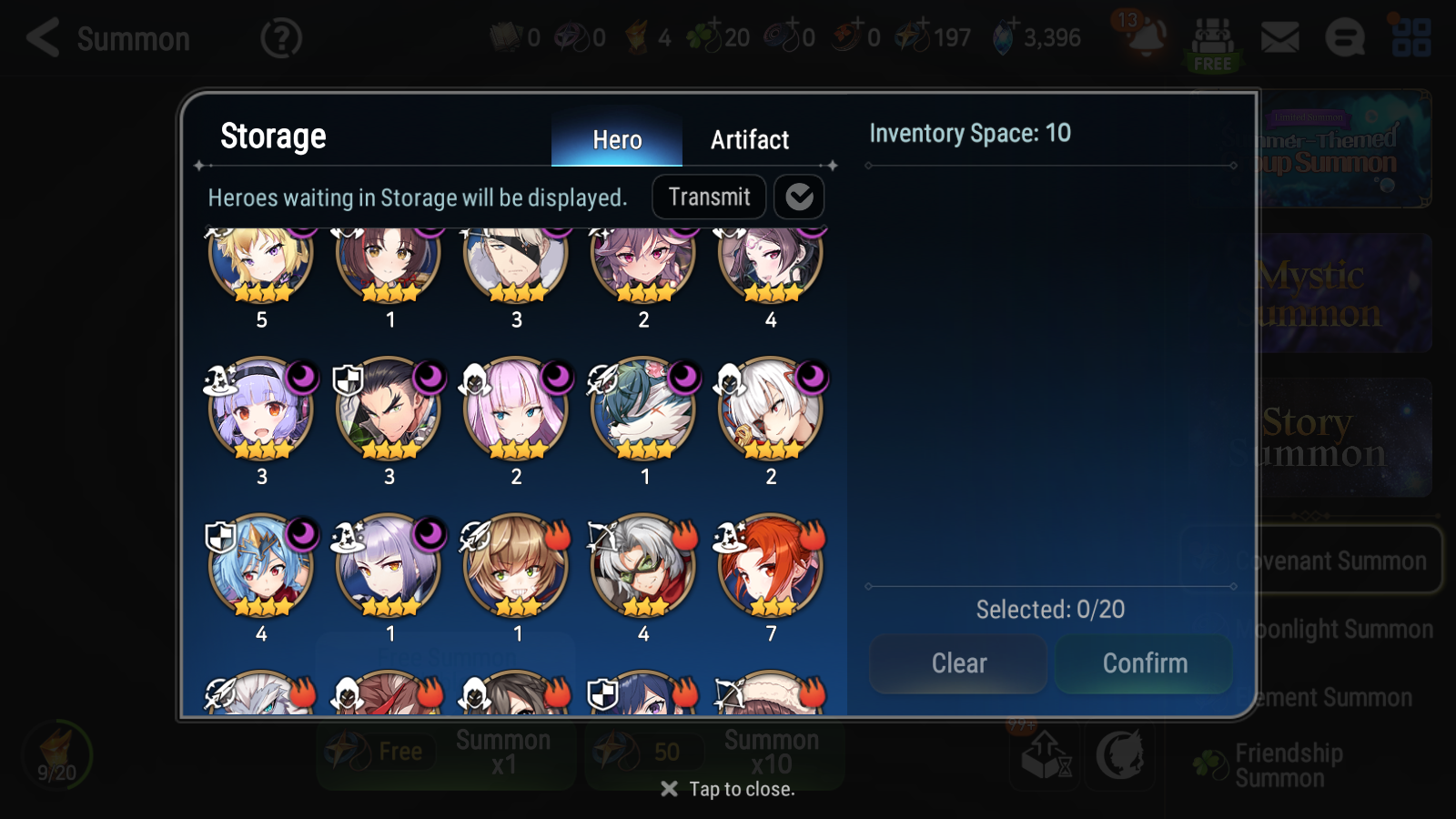 [GLOBAL] Epic 7 Seven 11ML + 31 4★ ML(lots dups) + 20 ML Coin Navy Captain Landy Conqueror Lilias Belian Ray etc +Name 10-10 Account-Mobile Games Starter