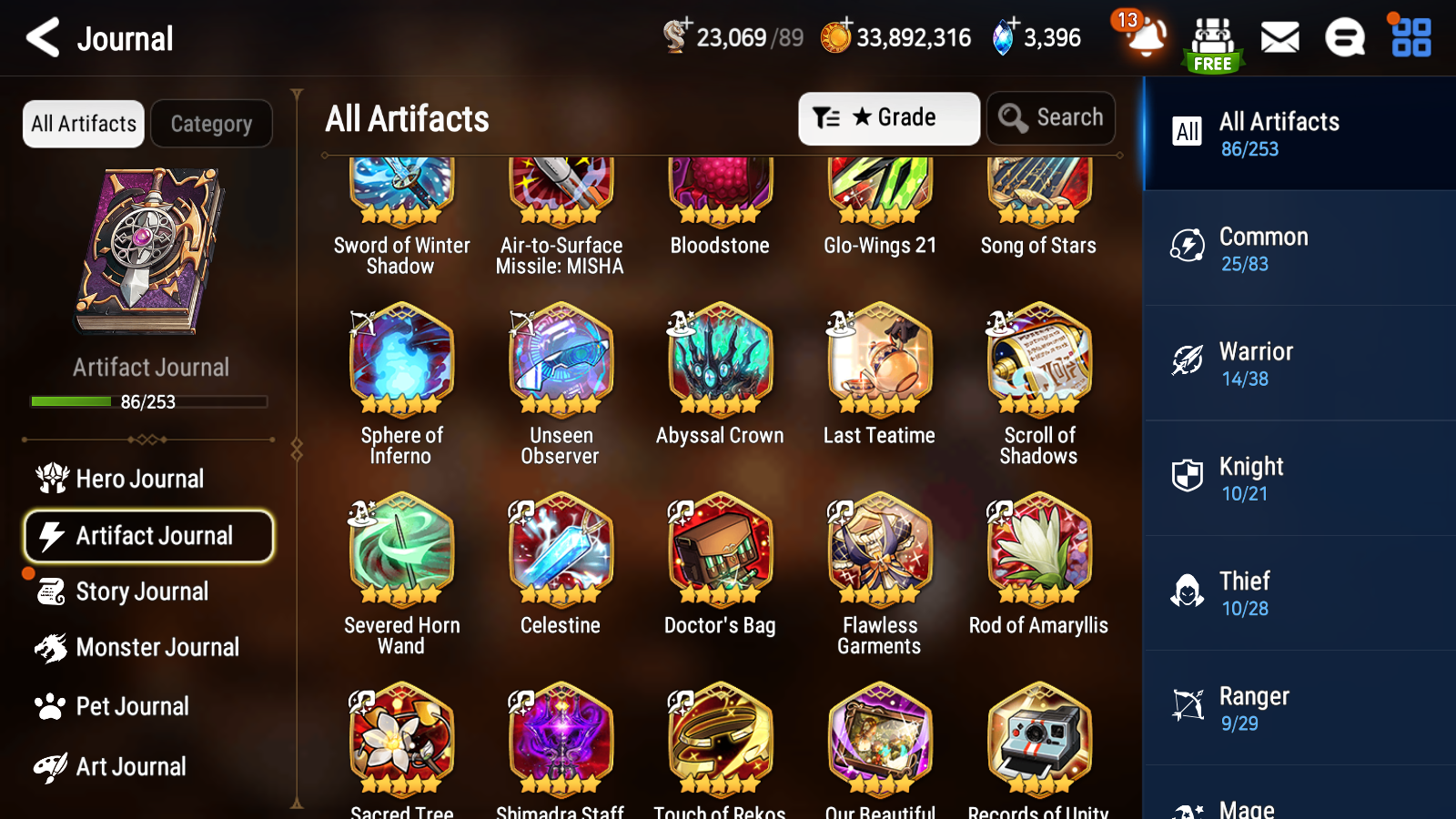 [GLOBAL] Epic 7 Seven 11ML + 31 4★ ML(lots dups) + 20 ML Coin Navy Captain Landy Conqueror Lilias Belian Ray etc +Name 10-10 Account-Mobile Games Starter