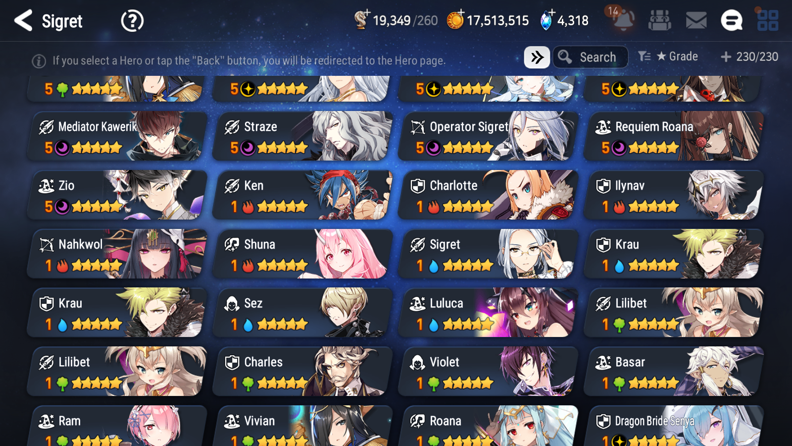 [GLOBAL] Epic 7 Seven 12ML + 33 4★ ML(lots dups) Dragon Bride Senya Belian Zio Mediator Kawerik Straze Solitaria of the Snow Briar Witch Iseria Edward+20 Speed 10-10 Account-Mobile Games Starter