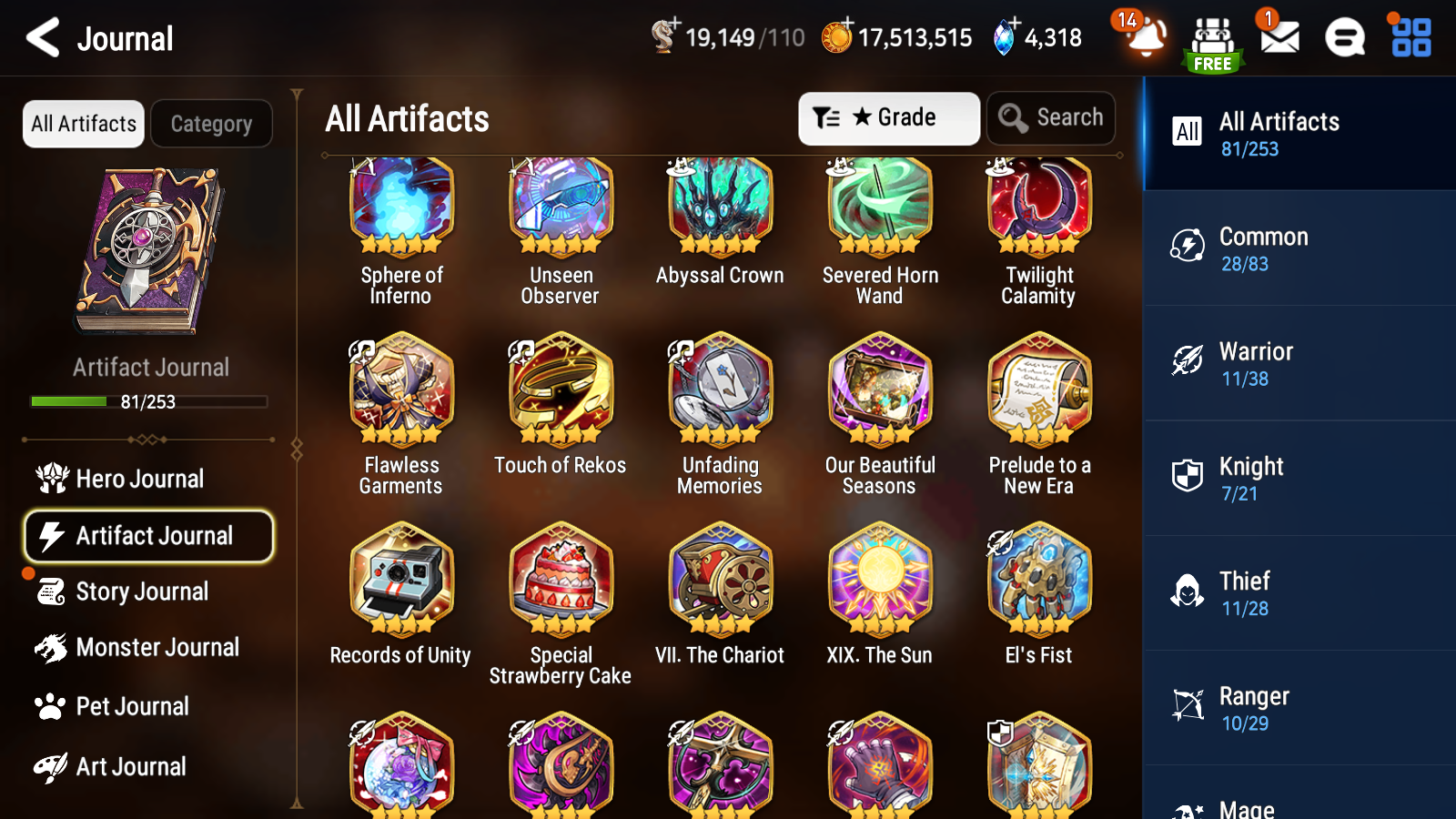 [GLOBAL] Epic 7 Seven 11ML + 33 4★ ML(lots dups) Dragon Bride Senya Belian Zio Mediator Kawerik Solitaria of the Snow Briar Witch Iseria Edward 10-10 Account-Mobile Games Starter