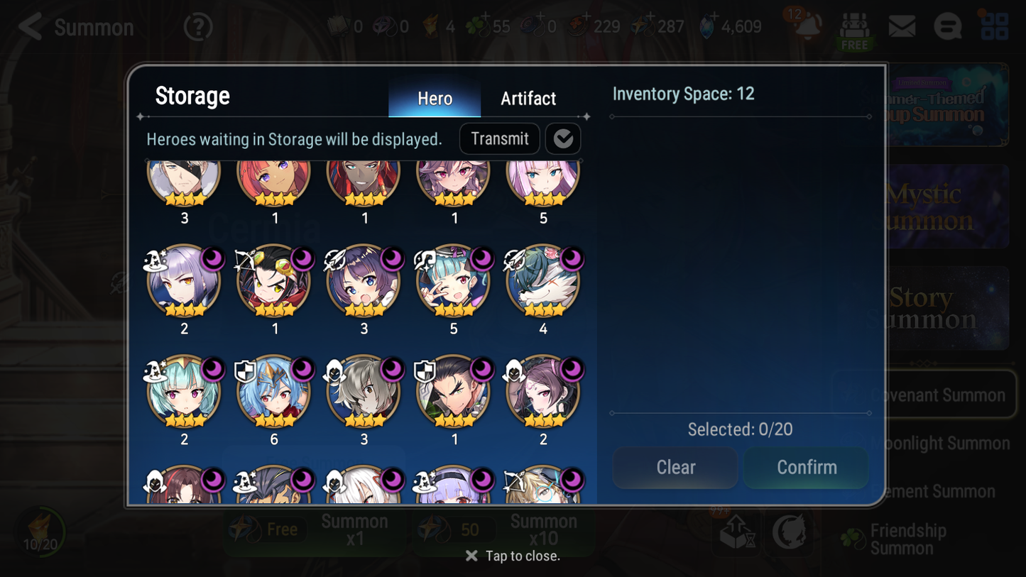 [GLOBAL] Epic 7 Seven 12ML + 34 4★ ML(lots dups) + 30 ML Coin Navy Captain Landy Sea Phantom Politis Bystander Hwayoung Belian Requiem Roana Conqueror Lilias Specimen Sez Ludwig Iseria Tenebria Pavel + Name 10-10 Account-Mobile Games Starter