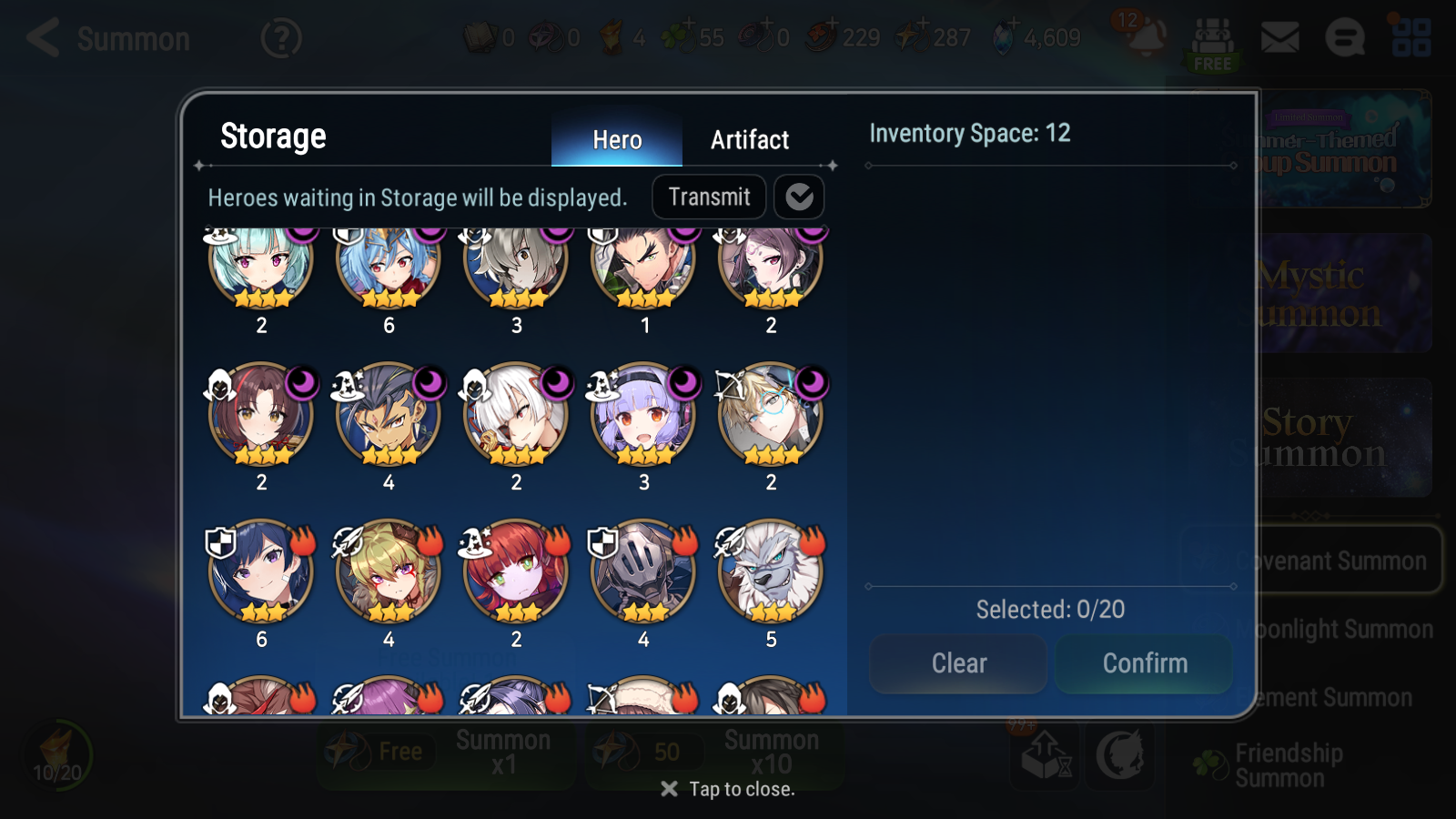 [GLOBAL] Epic 7 Seven 12ML + 34 4★ ML(lots dups) + 30 ML Coin Navy Captain Landy Sea Phantom Politis Bystander Hwayoung Belian Requiem Roana Conqueror Lilias Specimen Sez Ludwig Iseria Tenebria Pavel + Name 10-10 Account-Mobile Games Starter