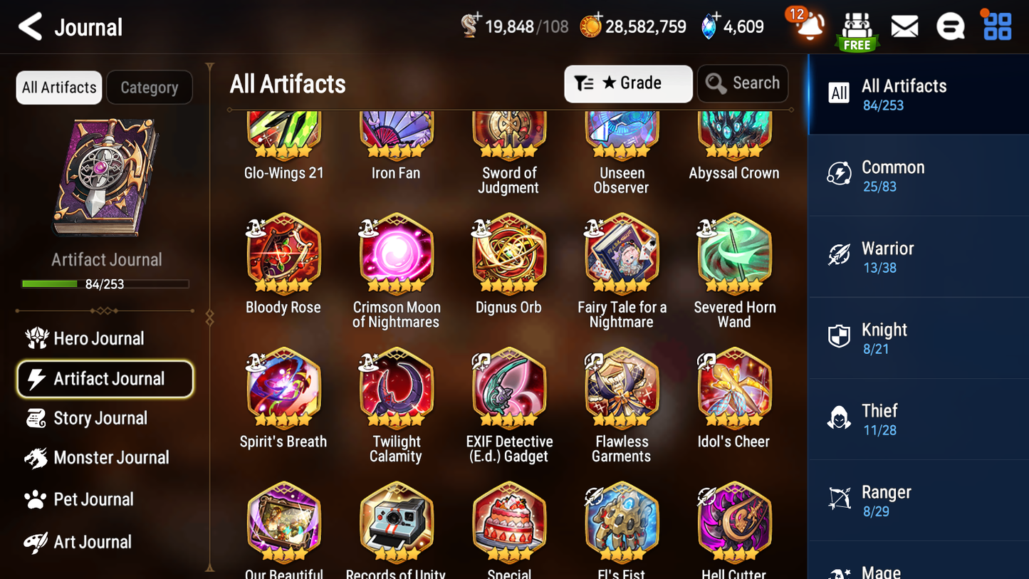 [GLOBAL] Epic 7 Seven 12ML + 34 4★ ML(lots dups) + 30 ML Coin Navy Captain Landy Sea Phantom Politis Bystander Hwayoung Belian Requiem Roana Conqueror Lilias Specimen Sez Ludwig Iseria Tenebria Pavel + Name 10-10 Account-Mobile Games Starter