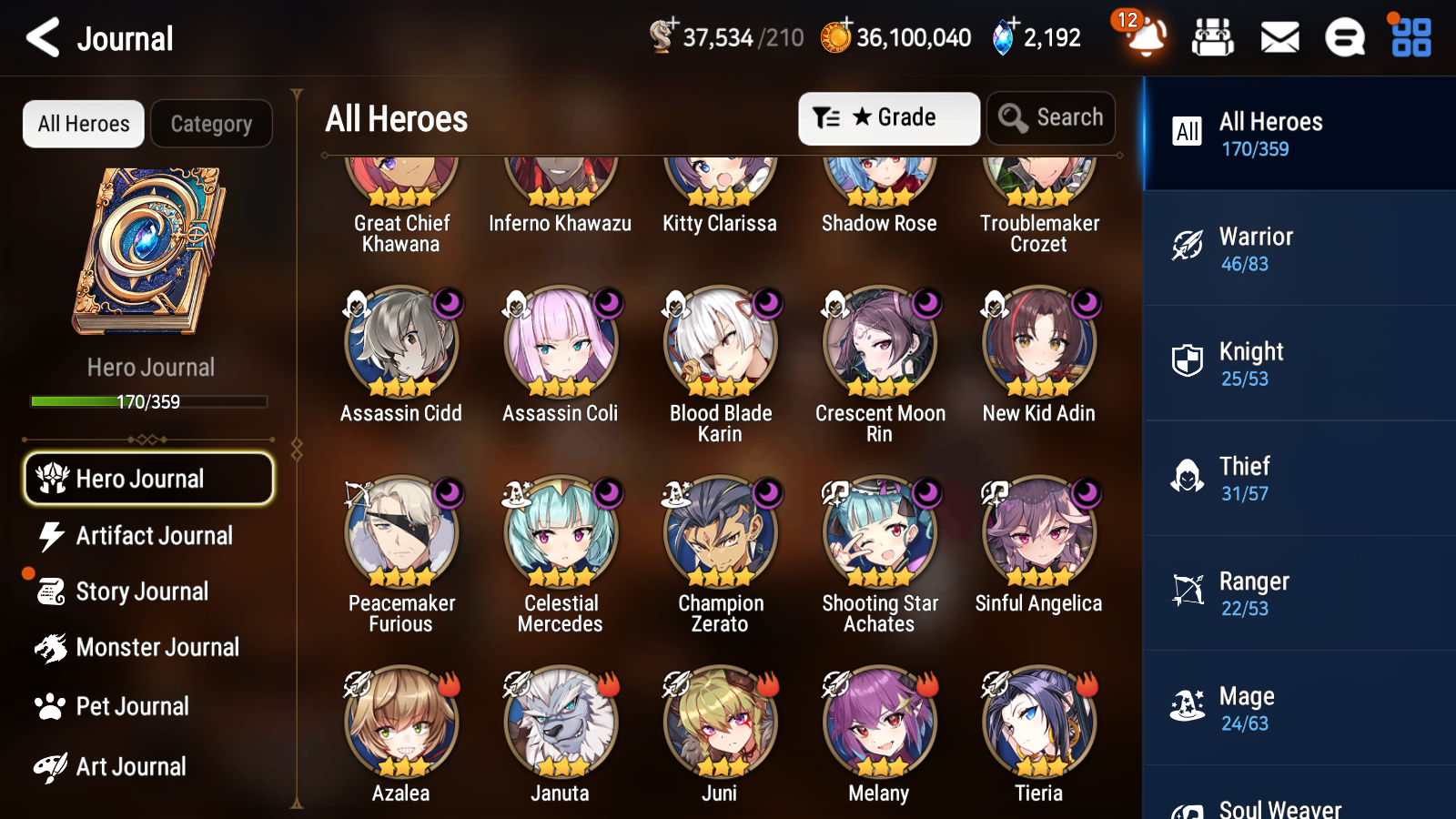 [GLOBAL] Epic 7 Seven 13ML + 26 4★ ML New Moon Luna Empyrean Ilynav Sea Phantom Politis Belian Aram Midnight Gala Lilias Ocean Luluca Rimuru Luna Lethe+20 speed++ 10-10 Account-Mobile Games Starter