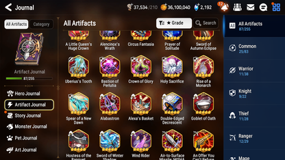 [GLOBAL] Epic 7 Seven 13ML + 26 4★ ML New Moon Luna Empyrean Ilynav Sea Phantom Politis Belian Aram Midnight Gala Lilias Ocean Luluca Rimuru Luna Lethe+20 speed++ 10-10 Account-Mobile Games Starter
