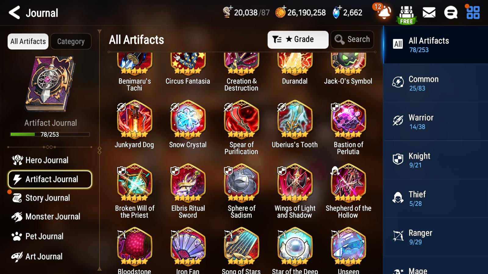 [GLOBAL] Epic 7 Seven 12ML + 30 4★ ML(lots dups) + 20 ML Coin + 3 limited Lone Wolf Peira Navy Captain Landy Dragon King Sharun etc Seaside Bellona + Name 10-10 Account Mystics-Mobile Games Starter