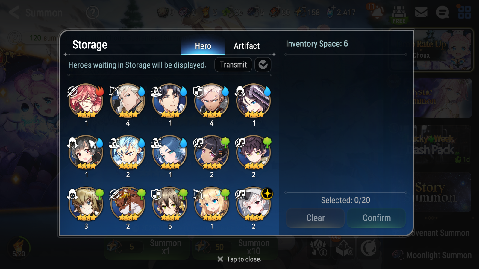 [GLOBAL] Epic 7 Seven 11ML + 32 4★ ML(lots dups) Empyrean Ilynav Sea Phantom Politis Sharun Lone Crescent Bellona Remnant Violet Specter Tenebra Sylvan Sage Vivian Silver Blade Aramintha + Name 10-10 Account-Mobile Games Starter