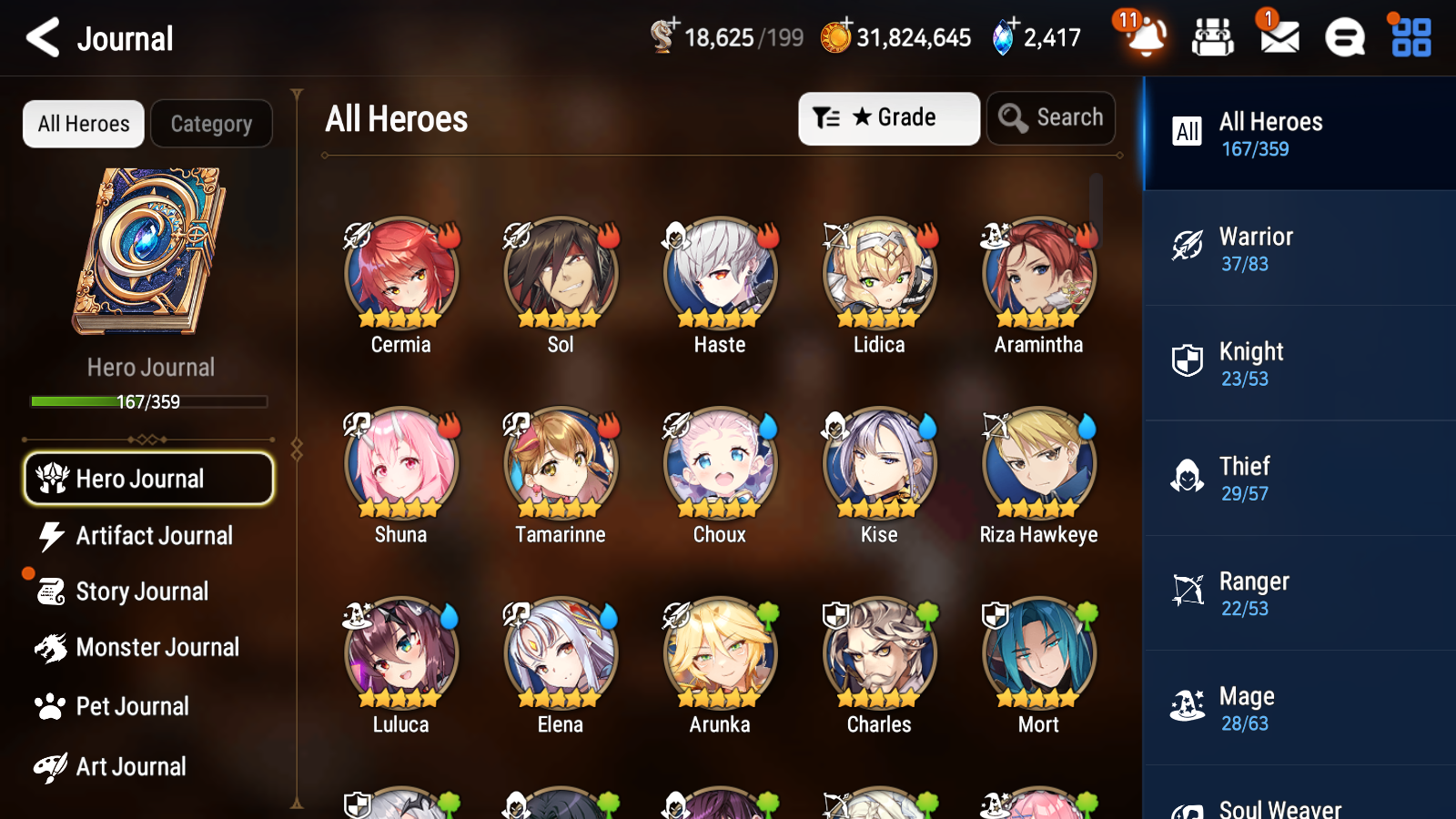 [GLOBAL] Epic 7 Seven 13ML + 32 4★ ML(lots dups) Lady of the Scales Empyrean Ilynav Sea Phantom Politis Sharun Lone Crescent Bellona Remnant Violet Specter Tenebra Sylvan Sage Vivian Silver Blade Aramintha + Name+20 Speed 10-10 Account-Mobile Games Starter