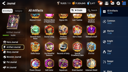 [GLOBAL] Epic 7 Seven 13ML + 32 4★ ML(lots dups) Lady of the Scales Empyrean Ilynav Sea Phantom Politis Sharun Lone Crescent Bellona Remnant Violet Specter Tenebra Sylvan Sage Vivian Silver Blade Aramintha + Name+20 Speed 10-10 Account-Mobile Games Starter