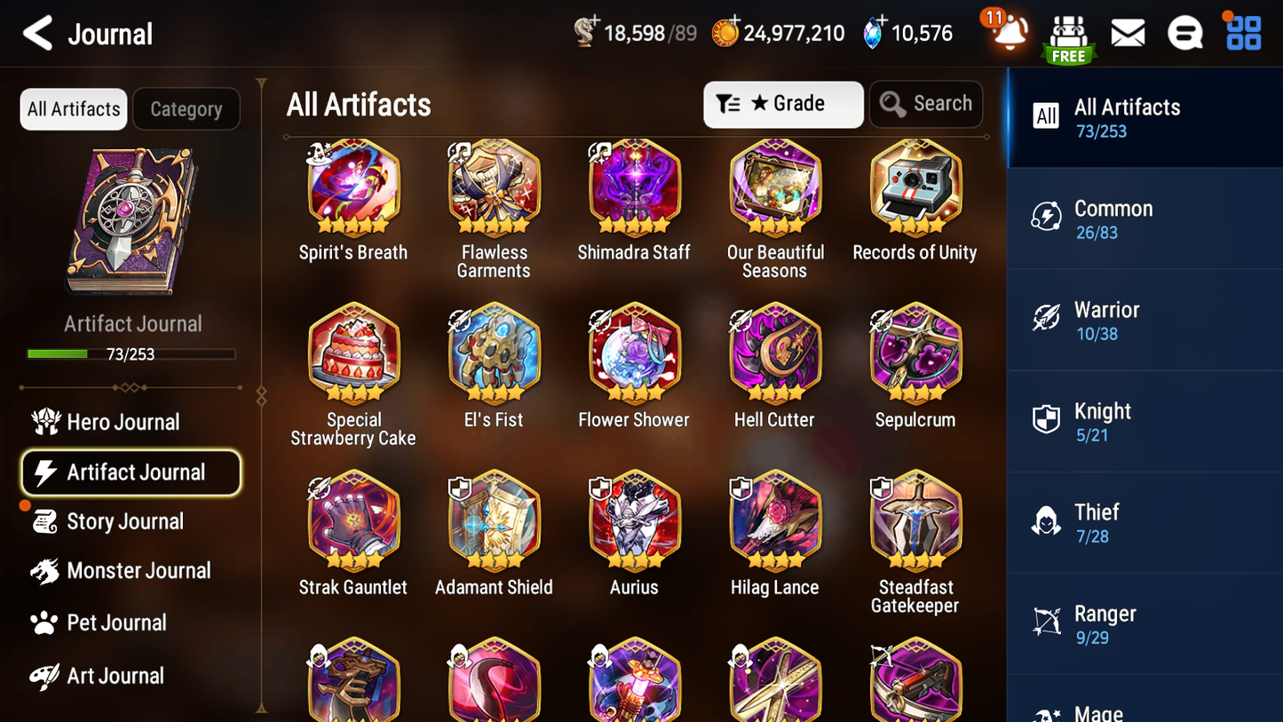 [GLOBAL] Epic 7 Seven 12ML + 34 4★ ML(lots dups) New Moon Luna Harsetti Lionheart Cermia Judge Kise Ambitious Tywin Spirit Eye Celine Requiem Roana 10k Gems 10-10 Account-Mobile Games Starter