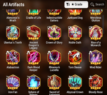 [GLOBAL] Epic 7 Seven 13ML+25 4*ML New Moon Luna Dragon Bride Senya Straze Apocalpyse Ravi Maid Chloe Flan Luluca Arbiter Lionheart Cermia Mediator Kawerik Rimuru Fairytale Baiken + Name 10-10 Account-Mobile Games Starter