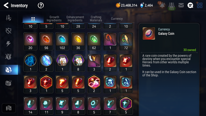 [GLOBAL] Epic 7 Seven 15ML + 31 4★ ML(lots dups) + 30 ML Coin Sea Phantom Politis Abyssal Yufine Straze Kise Krau Kayron Bellona Cecilia Flan Roana Designer Lilibet Rimuru 10-10 Account-Mobile Games Starter