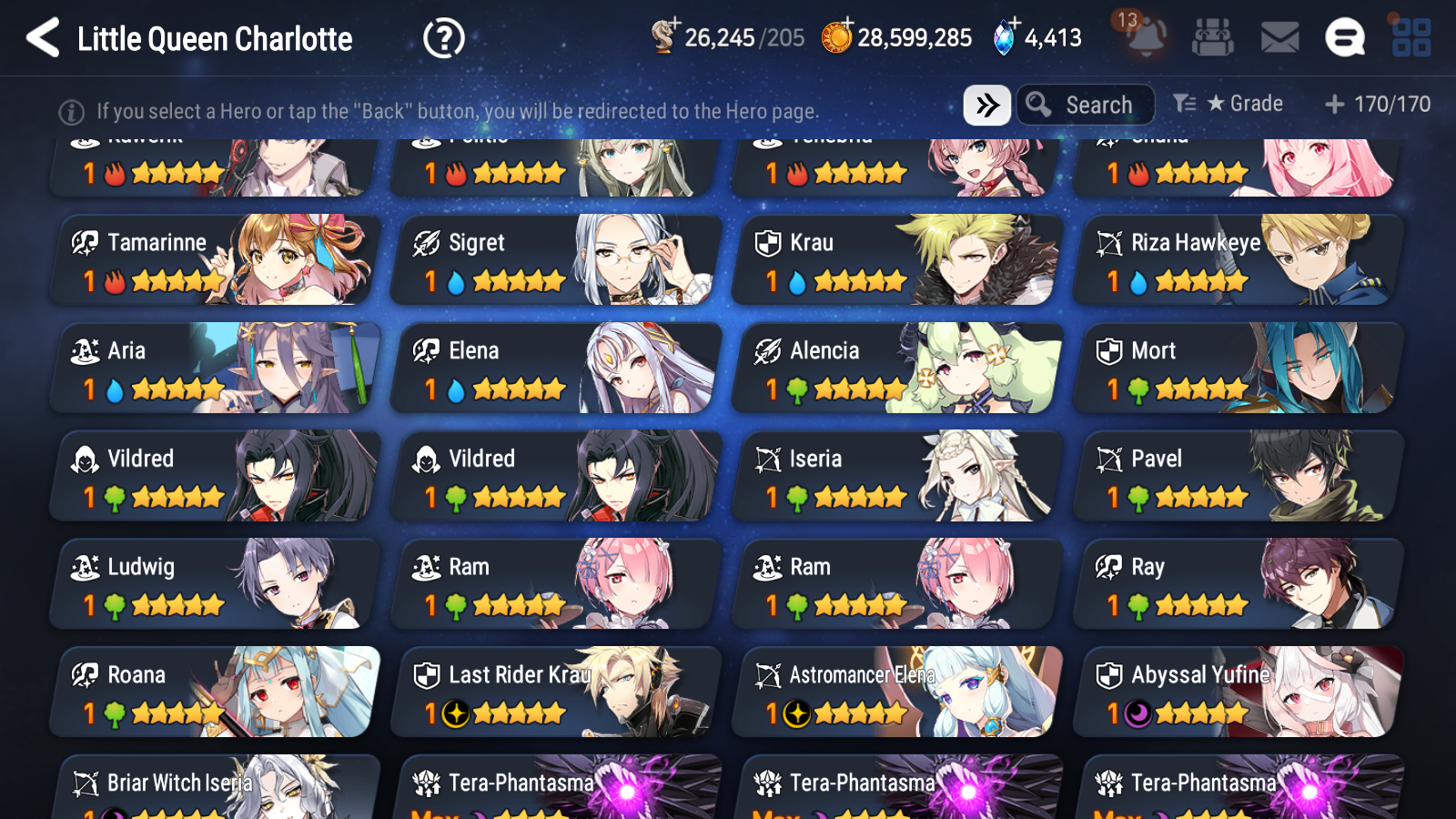 [GLOBAL] Epic 7 Seven 15ML + 31 4★ ML(lots dups) Lady of the Scales Navy Captain Landy Abyssal Yufine Zio Lionheart Cermia Apocalypse Ravi+20 speed 10-10 Account-Mobile Games Starter