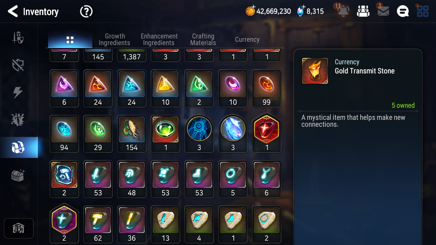 [GLOBAL] Epic 7 Seven 15ML + 31 4★ ML(lots dups) Witch of the Mere Tenebria New Moon Luna Abyssal Yufine Straze Belian Apocalypse Ravi Requiem Roana+20 Speed 10-10 Account-Mobile Games Starter