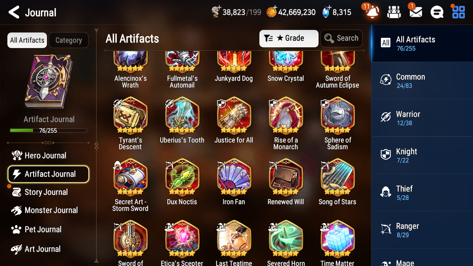 [GLOBAL] Epic 7 Seven 15ML + 31 4★ ML(lots dups) Witch of the Mere Tenebria New Moon Luna Abyssal Yufine Straze Belian Apocalypse Ravi Requiem Roana+20 Speed 10-10 Account-Mobile Games Starter
