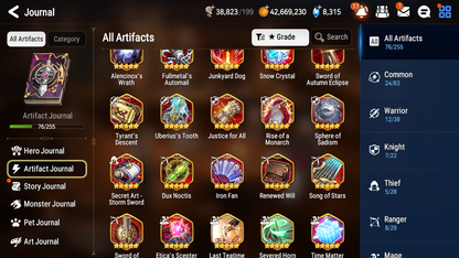 [GLOBAL] Epic 7 Seven 15ML + 31 4★ ML(lots dups) Witch of the Mere Tenebria New Moon Luna Abyssal Yufine Straze Belian Apocalypse Ravi Requiem Roana+20 Speed 10-10 Account-Mobile Games Starter