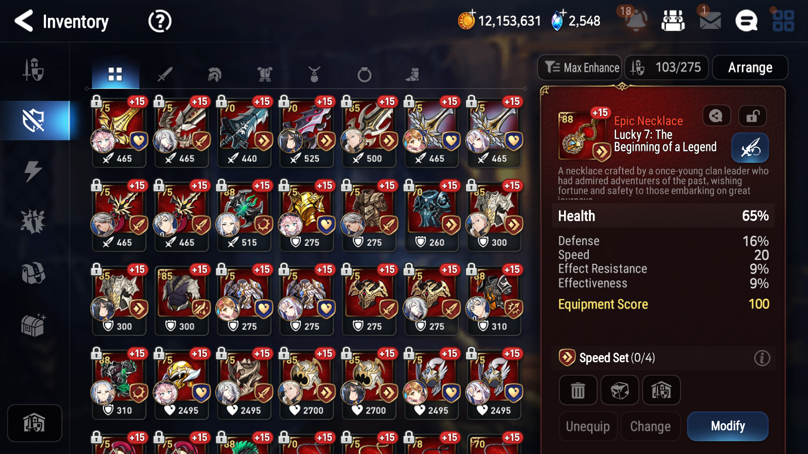 [GLOBAL] Epic 7 Seven 16ML + 32 4★ ML(lots dups) Witch of the Mere Tenebria New Moon Luna Navy Landy Sea Phantom Politis Straze Zio Maid Chloe Ambitious Tywin Specter Tenebria+20 Speed 10-10 Account-Mobile Games Starter