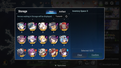 [GLOBAL] Epic 7 Seven 15ML + 32 4★ ML(lots dups) Witch of the Mere Tenebria New Moon Luna Navy Landy Sea Phantom Politis Straze Zio Maid Chloe Ambitious Tywin Specter Tenebria 10-10 Account-Mobile Games Starter