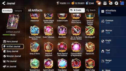 [GLOBAL] Epic 7 Seven 16ML + 32 4★ ML(lots dups) Witch of the Mere Tenebria New Moon Luna Navy Landy Sea Phantom Politis Straze Zio Maid Chloe Ambitious Tywin Specter Tenebria+20 Speed 10-10 Account-Mobile Games Starter
