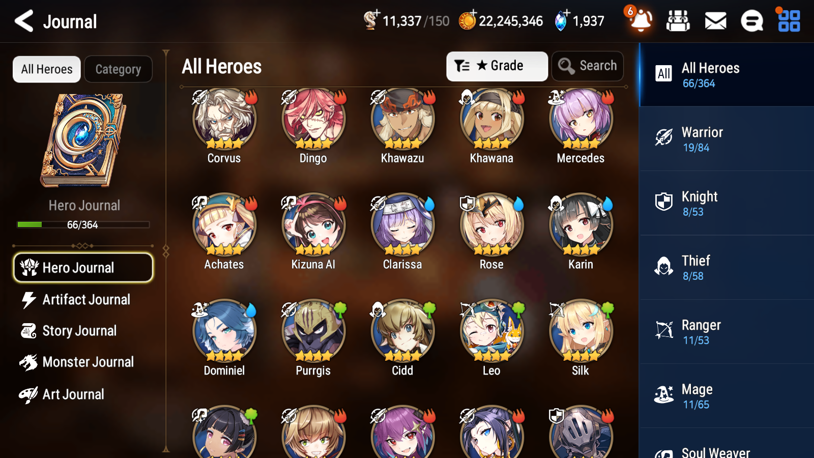 [GLOBAL] Epic 7 Seven 1ML 2LIM Bystander Hwayoung Baiken Cerise + ML Mystics Pulls + 20 Speed Aged Starter Account-Mobile Games Starter