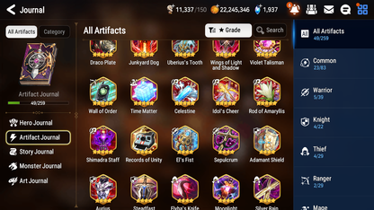 [GLOBAL] Epic 7 Seven 1ML 2LIM Bystander Hwayoung Baiken Cerise + ML Mystics Pulls + 20 Speed Aged Starter Account-Mobile Games Starter